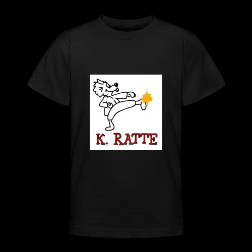 Komiks karate - Teenager-T-shirt