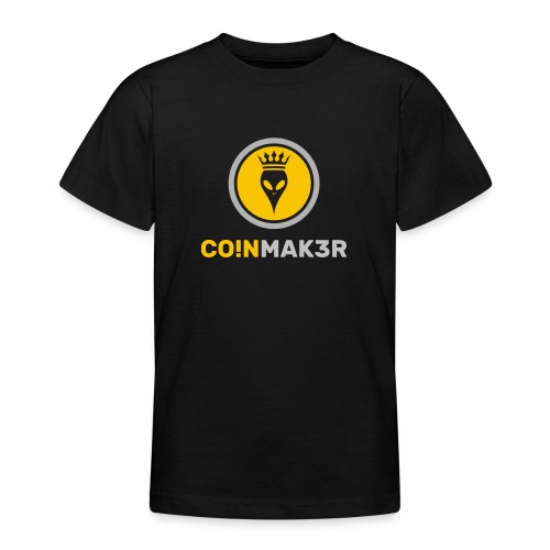 Mønt maker kryptomønter - Teenager-T-shirt