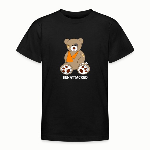 Giant Teddy Bear (for dark background) - Teenage T-Shirt
