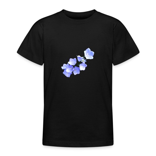 Glockenblume blau Blume - Teenager T-Shirt
