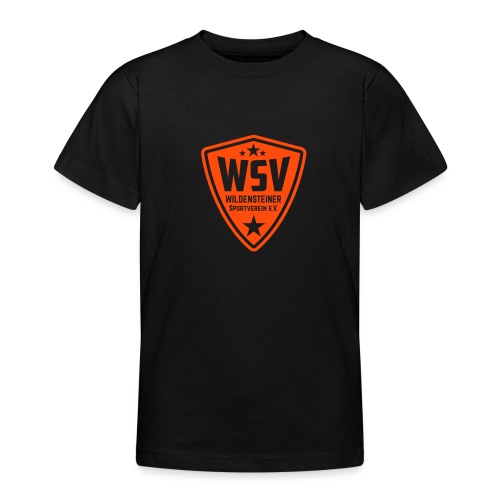 WSV_Logo_mono_10cm_hoch - Teenager T-Shirt