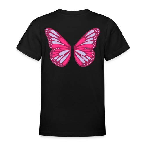 Butterfly Wings - T-shirt tonåring