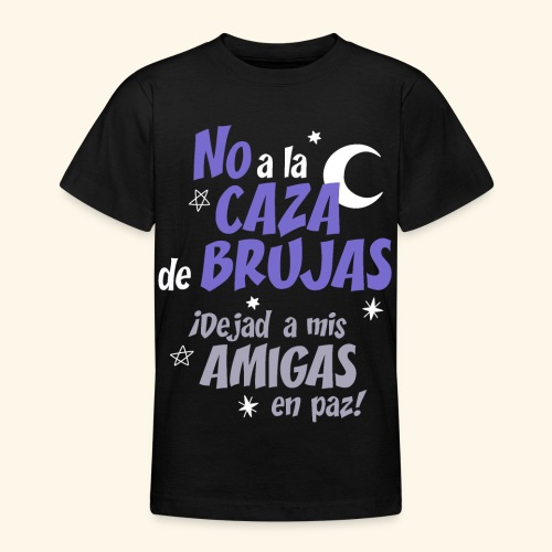 No a la Caza de Brujas - Camiseta adolescente