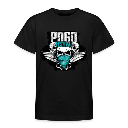 Pogo Festival - Fallen, Aufstehen, Weiter, Machen - Teenager T-Shirt