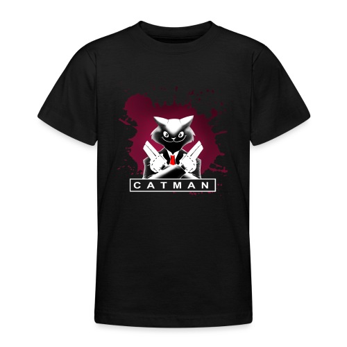 Catman Czerwień - Koszulka młodzieżowa