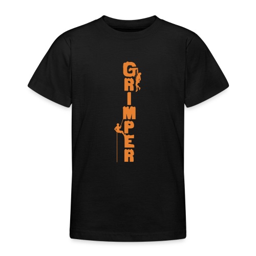 GRIMPER ! (escalade, montagne, alpinisme) - T-shirt Ado