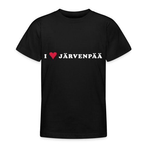 I LOVE JARVENPAA - Nuorten t-paita