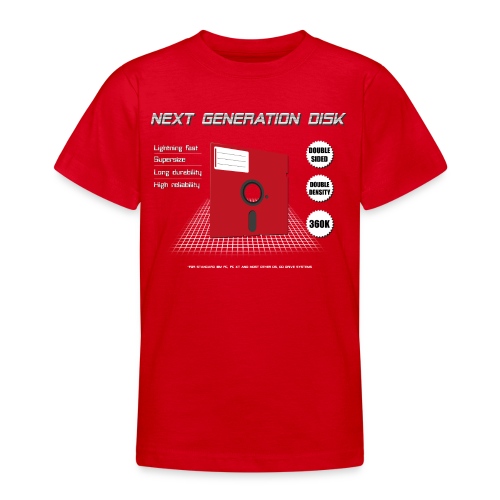 Next Generation disk - Teenage T-Shirt