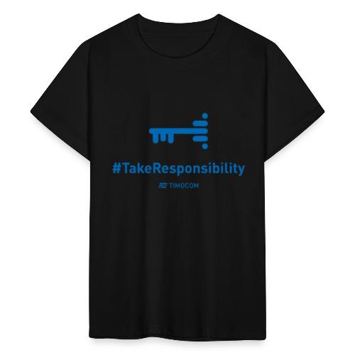 TakeResponsibility blue - Koszulka młodzieżowa