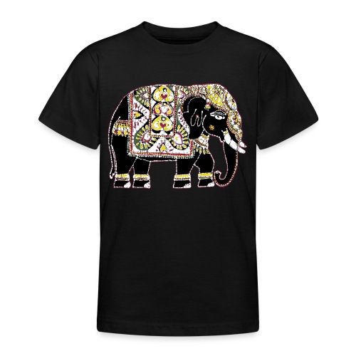 Indian elephant for luck - Teenage T-Shirt