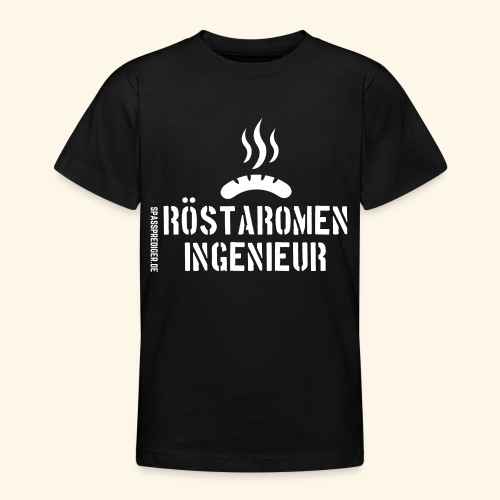 Grill Design Röstaromeningenieur - Teenager T-Shirt