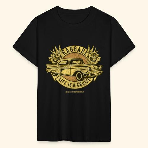 Raggare Life Is A Cruise Sepia - Teenager T-Shirt
