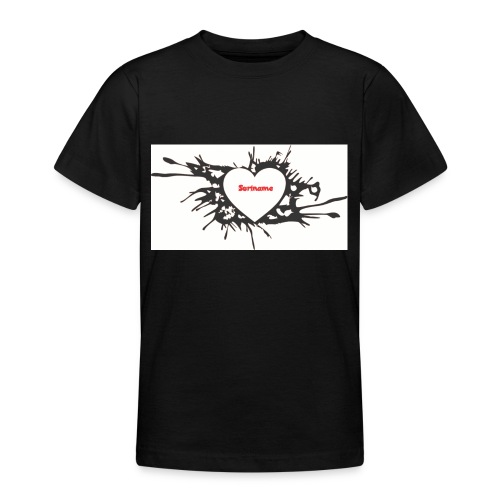 suriname heart - Teenager T-shirt