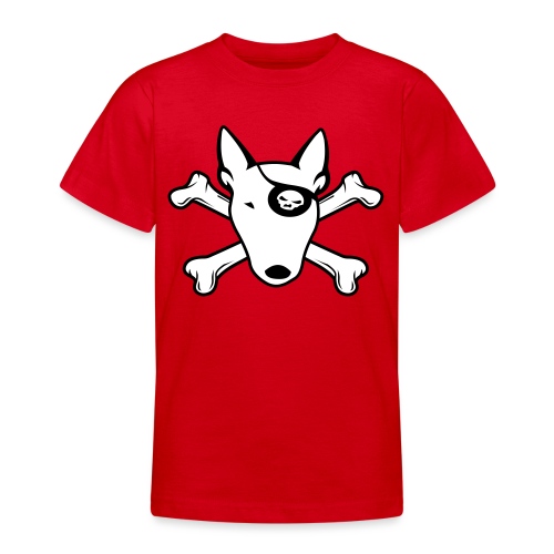 PIRATE Bullterrier - Teenager T-Shirt
