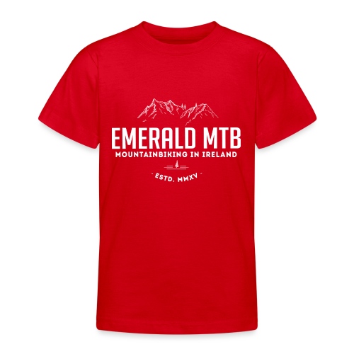 Emerald MTB logo - Teenage T-Shirt