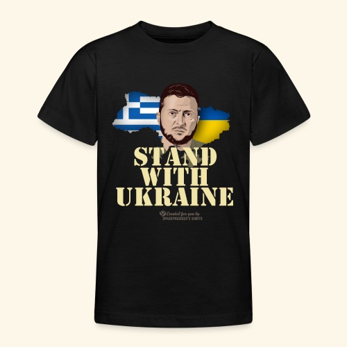Selenskyj Ukraine Griechenland - Teenager T-Shirt