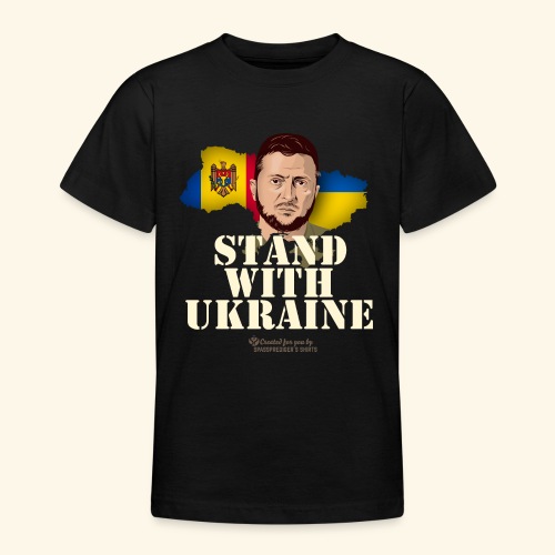 Ukraine Selenskyj T-Shirt Moldawien - Teenager T-Shirt