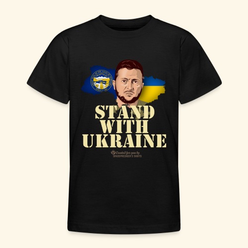 Ukraine US-Bundesstaat Nebraska Selenskyj - Teenager T-Shirt