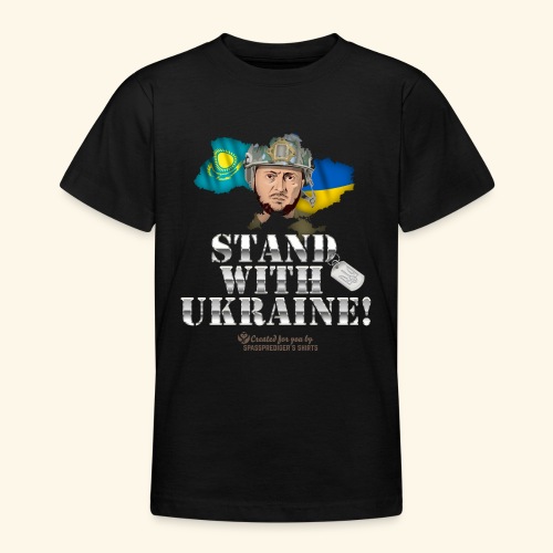 Ukraine Kasachstan - Teenager T-Shirt