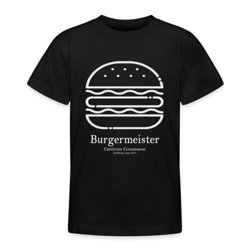 Burgermeister Grillshirt - Teenager T-Shirt