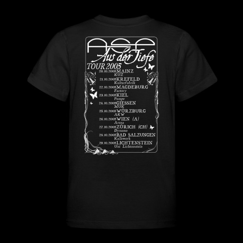 ASP Tour 2005 „Aus der Tiefe“ - Teenager T-Shirt