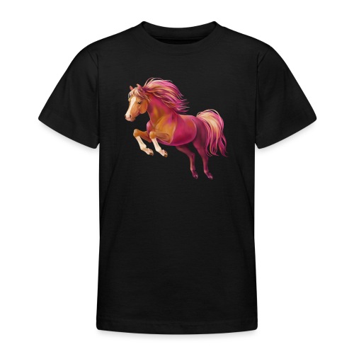 Cory pony - Teenager-T-shirt