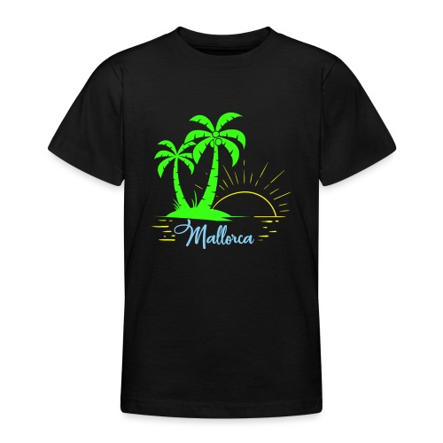 Die goldenen Sonnenuntergänge von Mallorca - Teenager T-Shirt