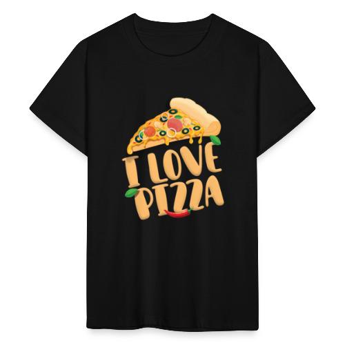 I Love Pizza - Teenager T-Shirt