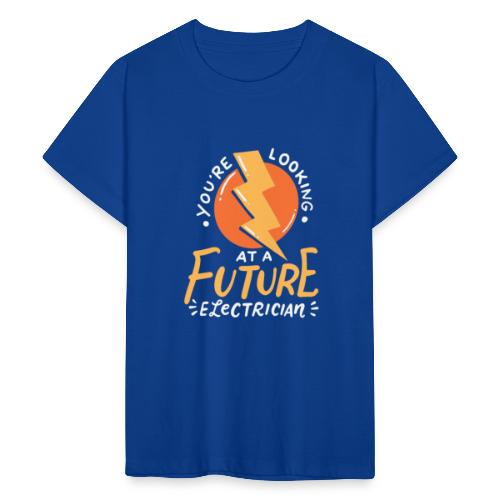 Lustiger zukünftiger Elektriker Elektrotechniker - Teenager T-Shirt