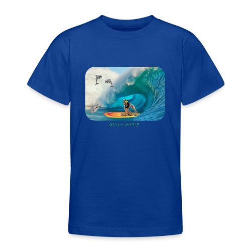 Power yoga surf - T-shirt tonåring