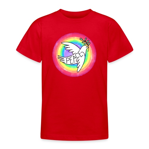 Peace Dove - Teenager T-Shirt