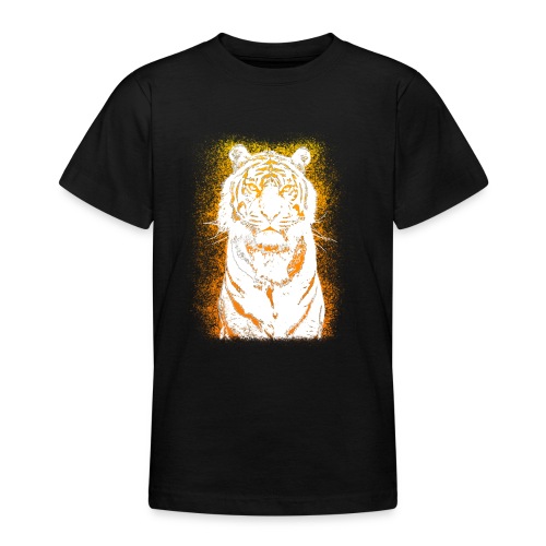 Weisser Tiger - Teenager T-Shirt