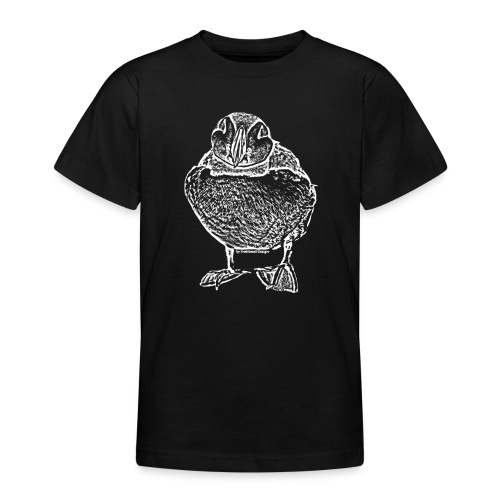 Papageientaucher - Islands Lieblinge weiss - Teenager T-Shirt