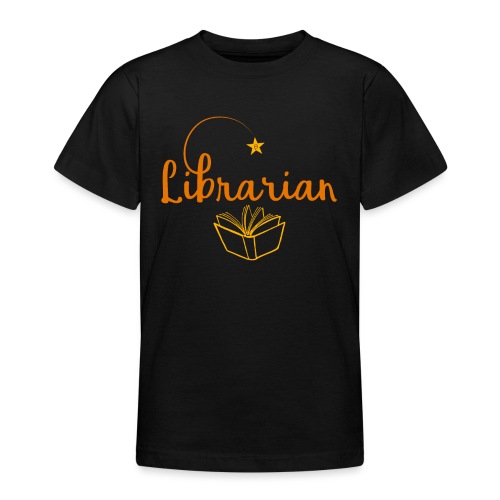 0327 Librarian Librarian Library Book - Koszulka młodzieżowa