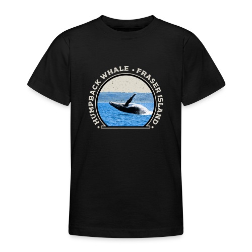 Springender Wal: Humpback Whale - Fraser Island - Teenager T-Shirt