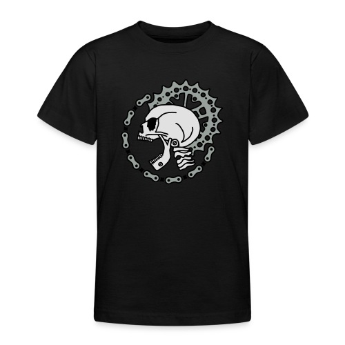 Skull Chain Punk-3c - Teenager T-Shirt