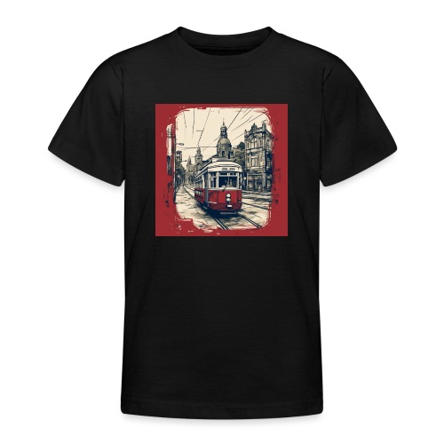 Fictieve Rode Tram #4 - Teenager T-shirt