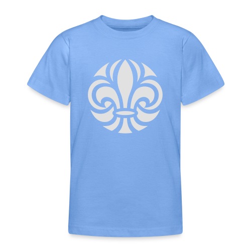 Scouterna-symbol_white - T-shirt tonåring
