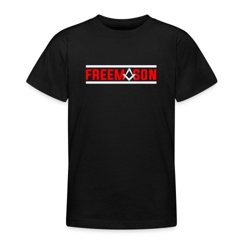 Freimaurer FREEMASON Winkel Zirkel - Teenager T-Shirt