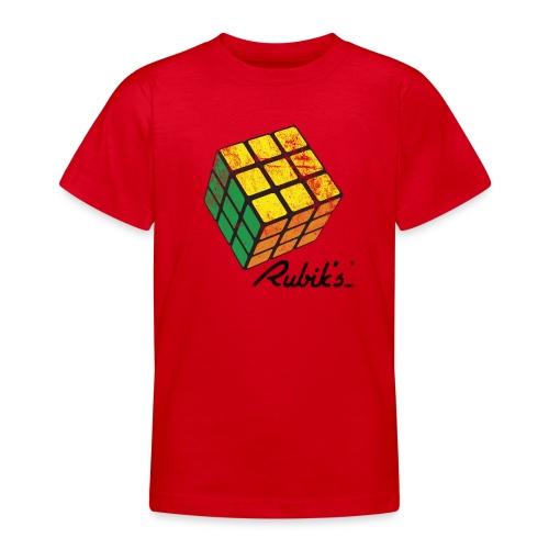 Rubik's Cube Vintage - T-shirt tonåring