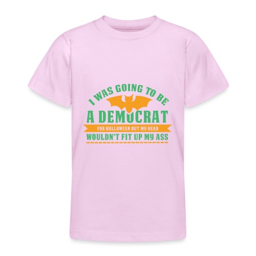 Ich wollte ein Demokrat zu Halloween sein - Teenager T-Shirt