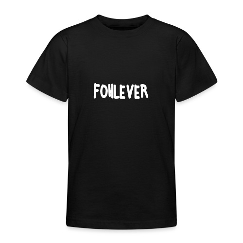 FOHLEVER white - Teenage T-Shirt