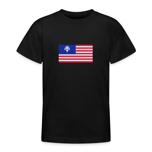 Football T-Shirt USA - Teenage T-Shirt
