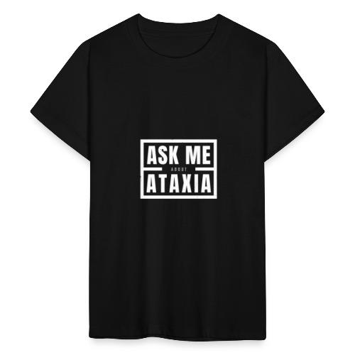 Fråga mig om Ataxia White - T-shirt tonåring