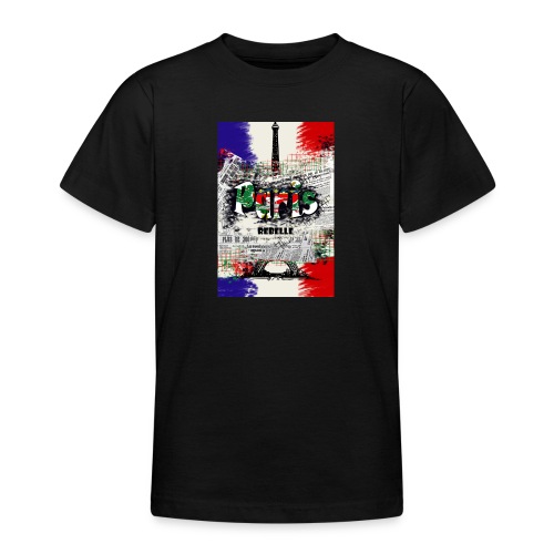 Paris Rebelle Art - T-shirt Ado