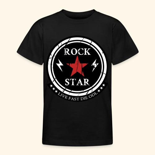 ESTRELLA DE ROCK - Camiseta adolescente