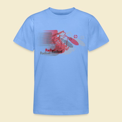 Radball | Earthquake Red - Teenager T-Shirt