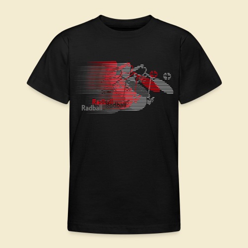 Radball | Earthquake Red - Teenager T-Shirt