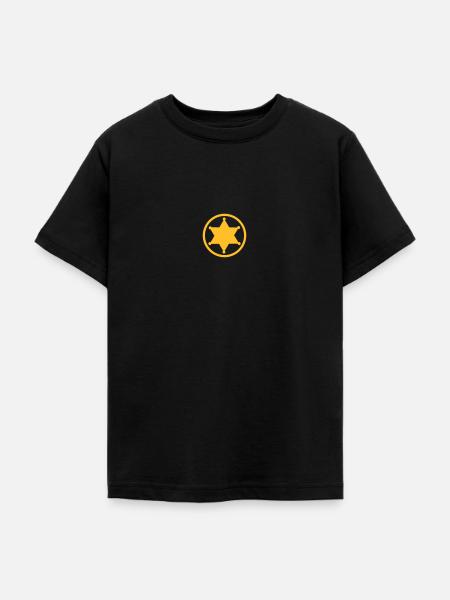 Sheriff - Teenager T-Shirt - Schwarz