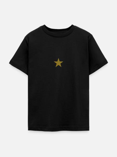 Stern - Teenager T-Shirt - Schwarz